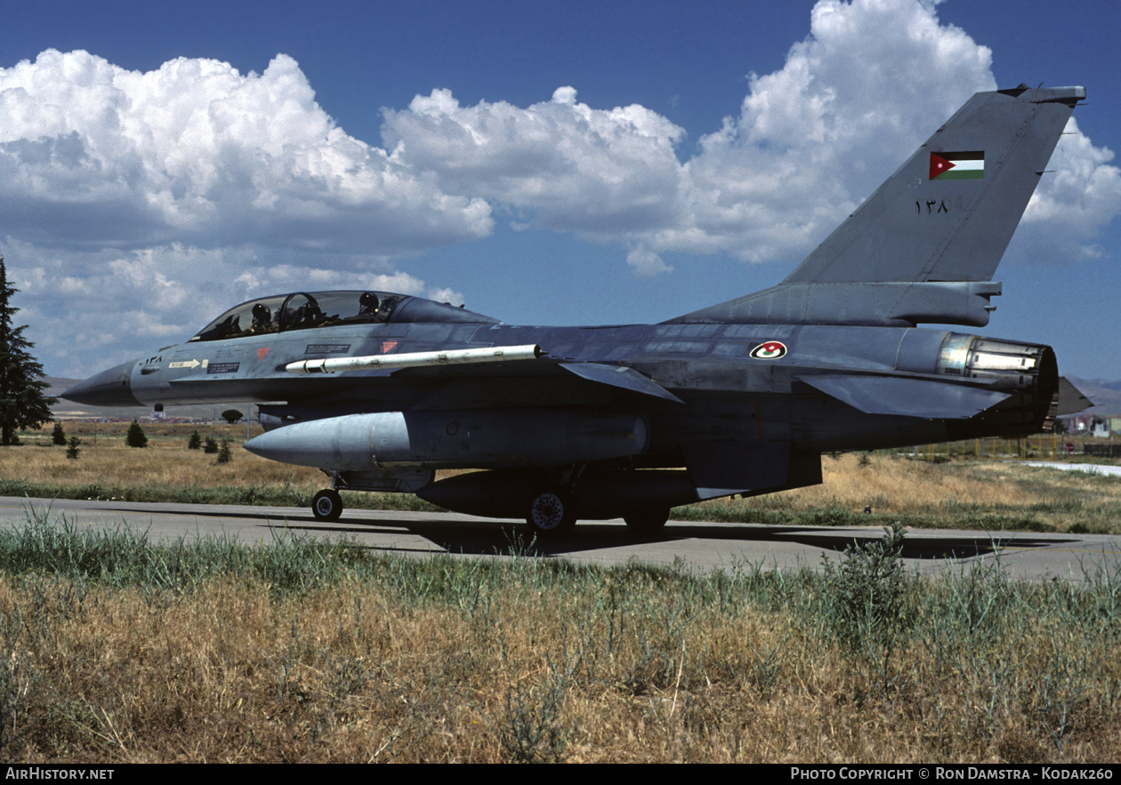 Aircraft Photo of 138 | General Dynamics F-16BM Fighting Falcon | Jordan - Air Force | AirHistory.net #641927