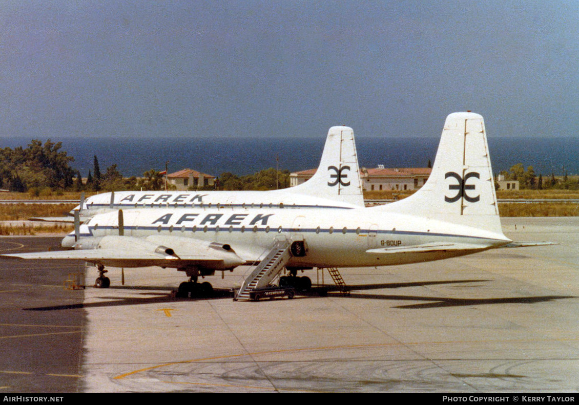 Aircraft Photo of G-BDUP | Bristol 175 Britannia 253F | Afrek | AirHistory.net #641929