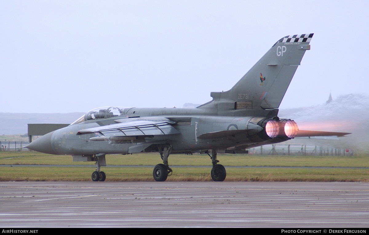 Aircraft Photo of ZE731 | Panavia Tornado F3 | UK - Air Force | AirHistory.net #641945