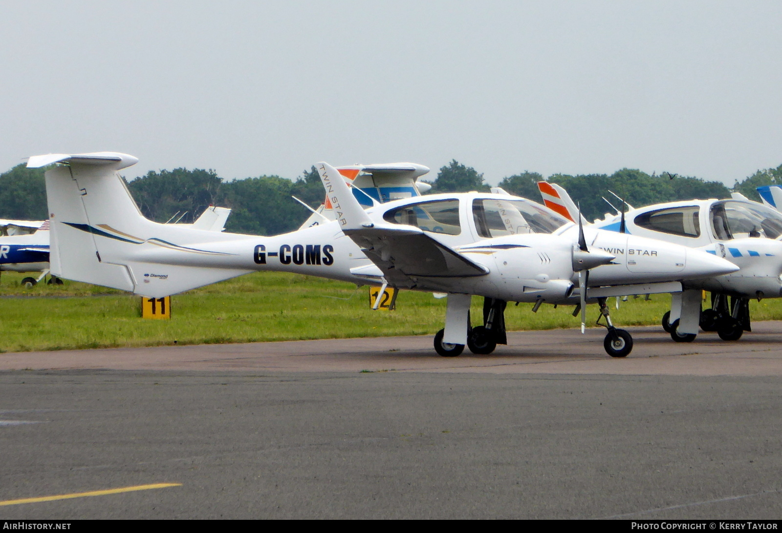 Aircraft Photo of G-COMS | Diamond DA42 NG Twin Star | AirHistory.net #641959