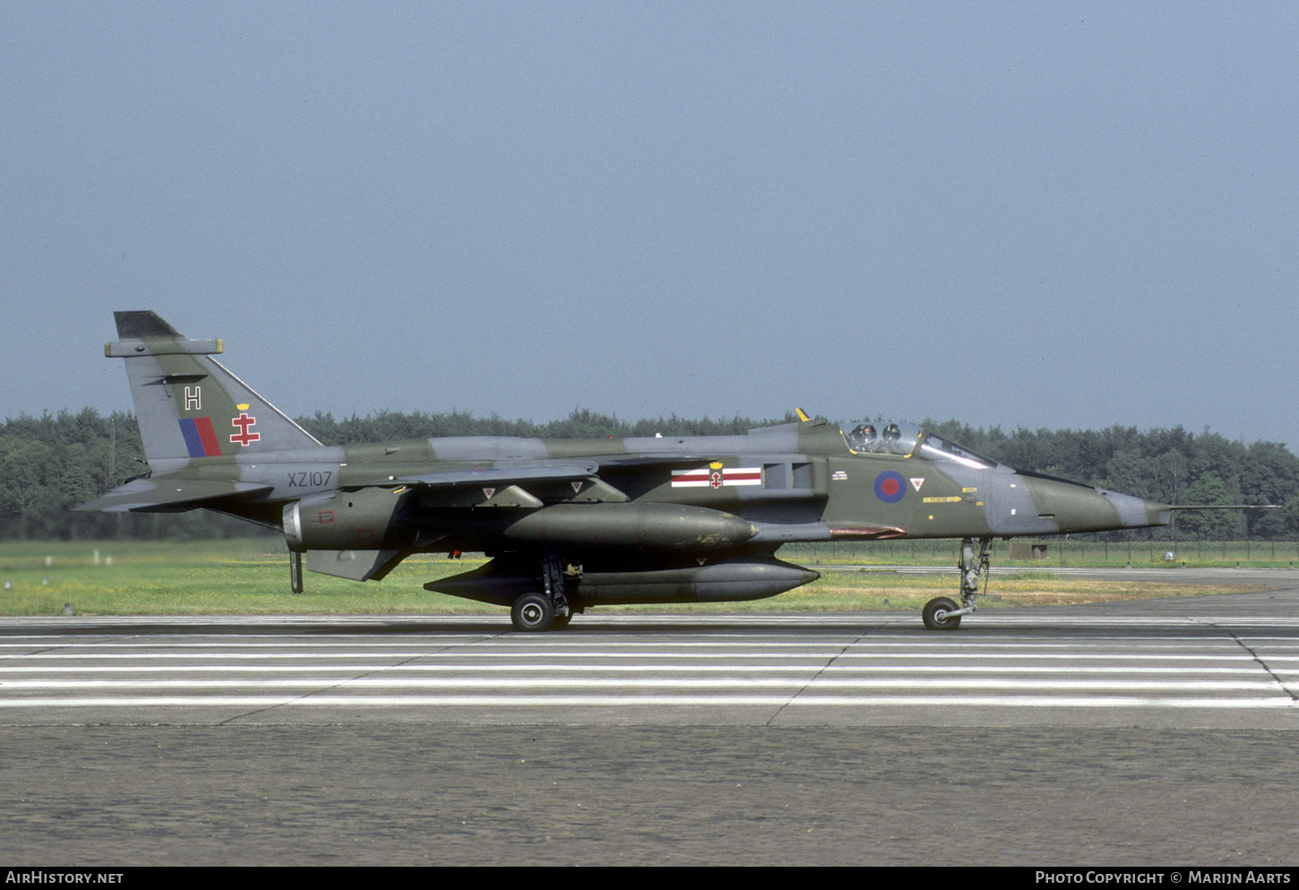 Aircraft Photo of XZ107 | Sepecat Jaguar GR1A | UK - Air Force | AirHistory.net #641961