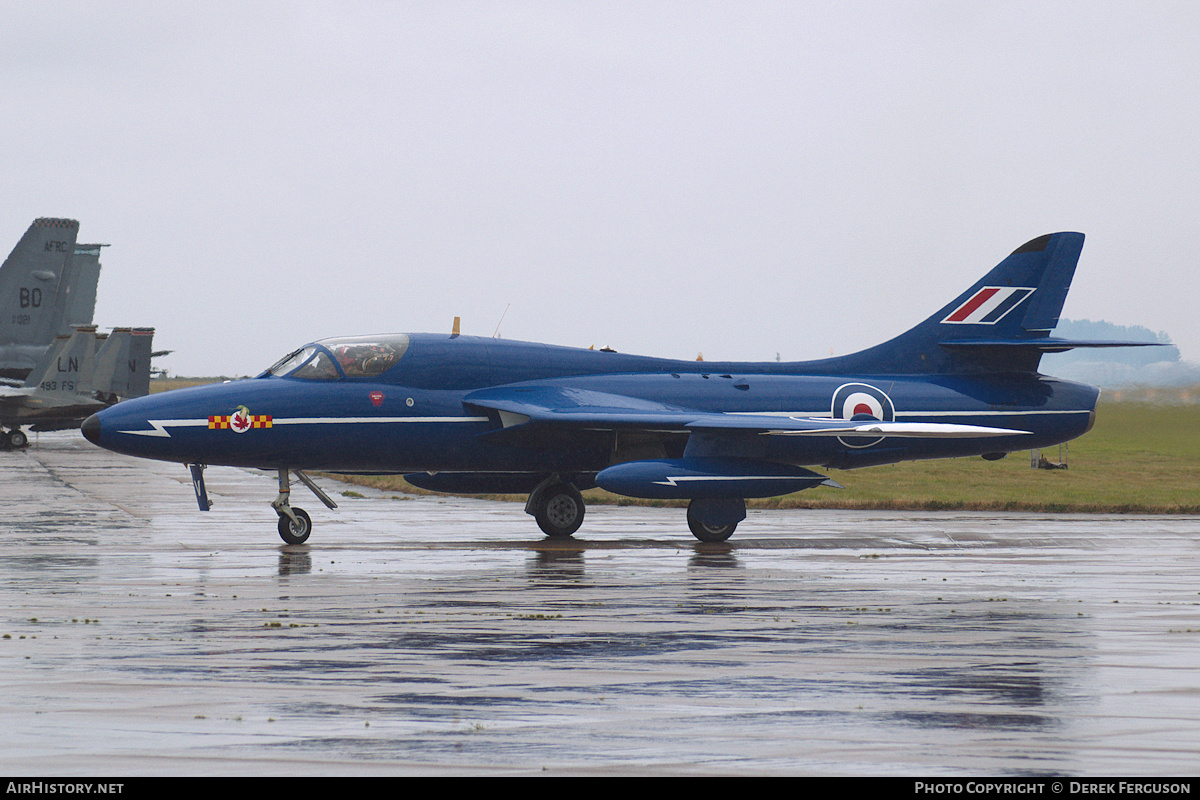 Aircraft Photo of G-BXKF / XL577 | Hawker Hunter T7 | UK - Air Force | AirHistory.net #641970