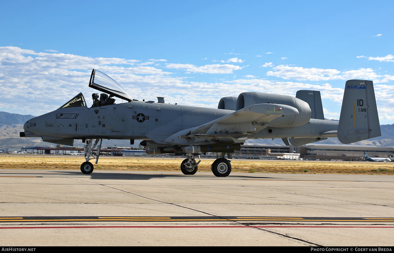 Aircraft Photo of 78-0618 / AF78-618 | Fairchild A-10C Thunderbolt II | USA - Air Force | AirHistory.net #641978