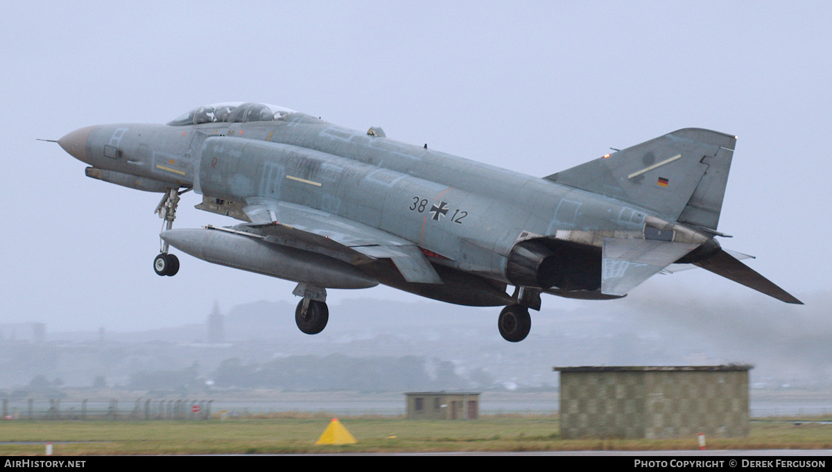 Aircraft Photo of 3812 | McDonnell Douglas F-4F Phantom II | Germany - Air Force | AirHistory.net #641980