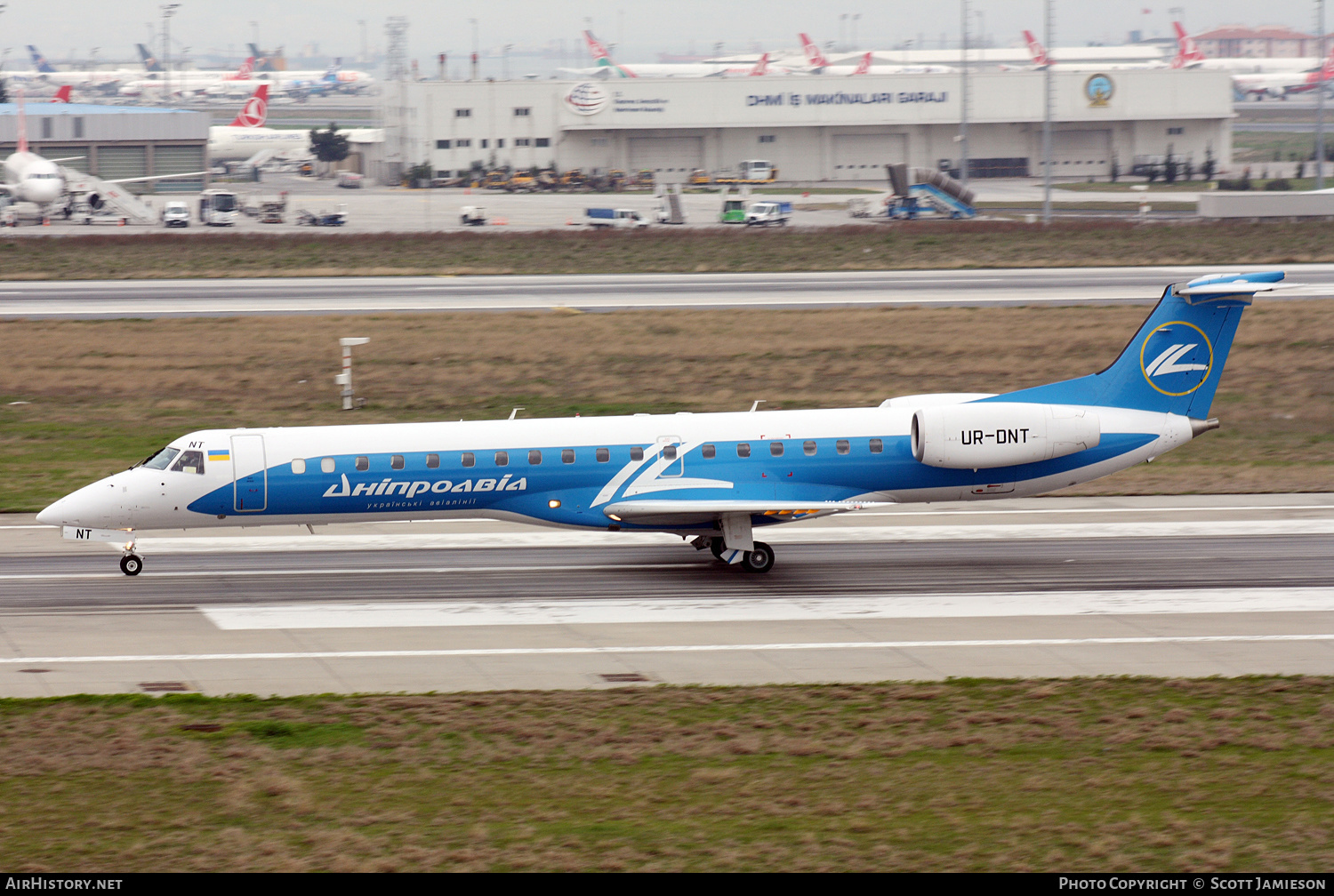 Aircraft Photo of UR-DNT | Embraer ERJ-145LR (EMB-145LR) | Dniproavia | AirHistory.net #641987