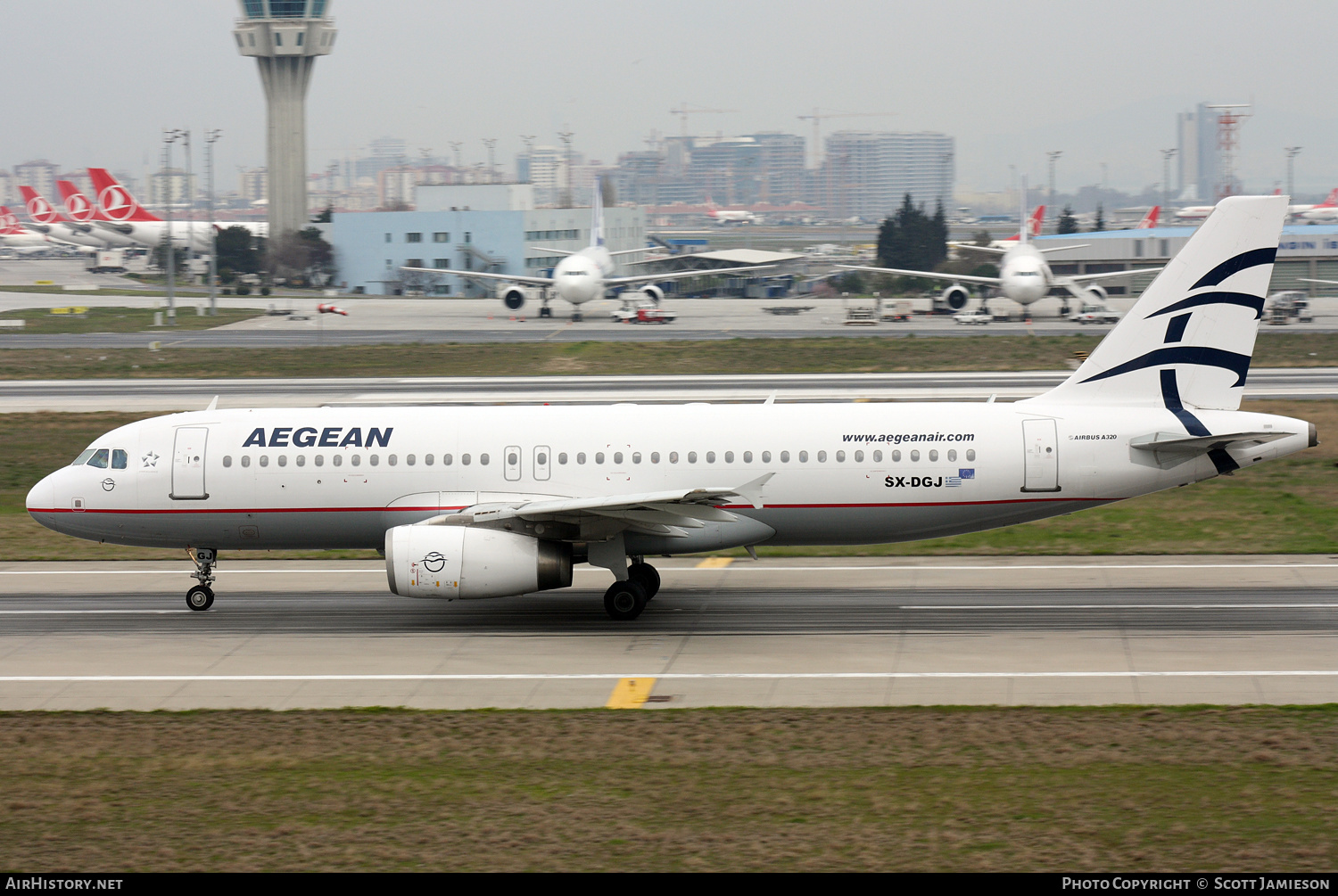 Aircraft Photo of SX-DGJ | Airbus A320-232 | Aegean Airlines | AirHistory.net #641992