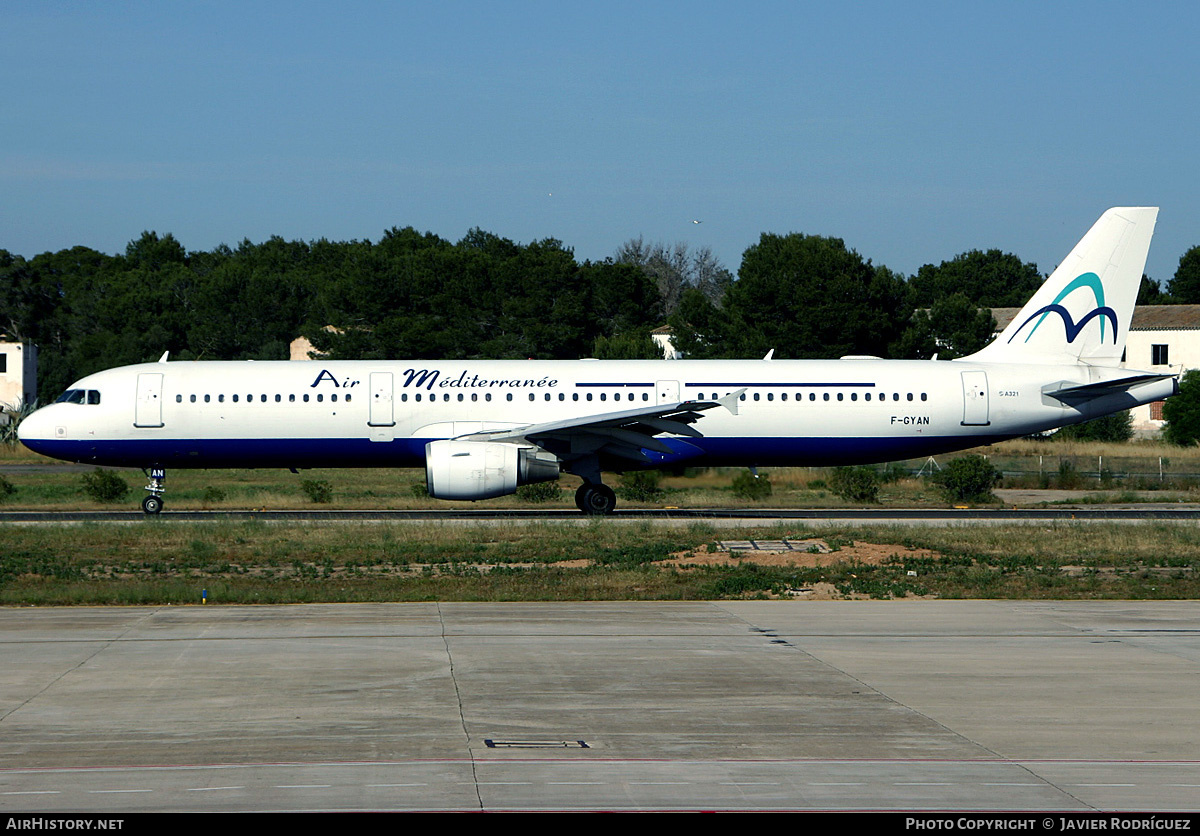 Aircraft Photo of F-GYAN | Airbus A321-111 | Air Méditerranée | AirHistory.net #642002