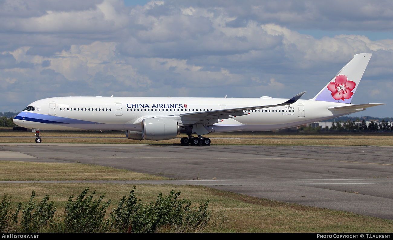 Aircraft Photo of F-WZGS | Airbus A350-941 | China Airlines | AirHistory.net #642004