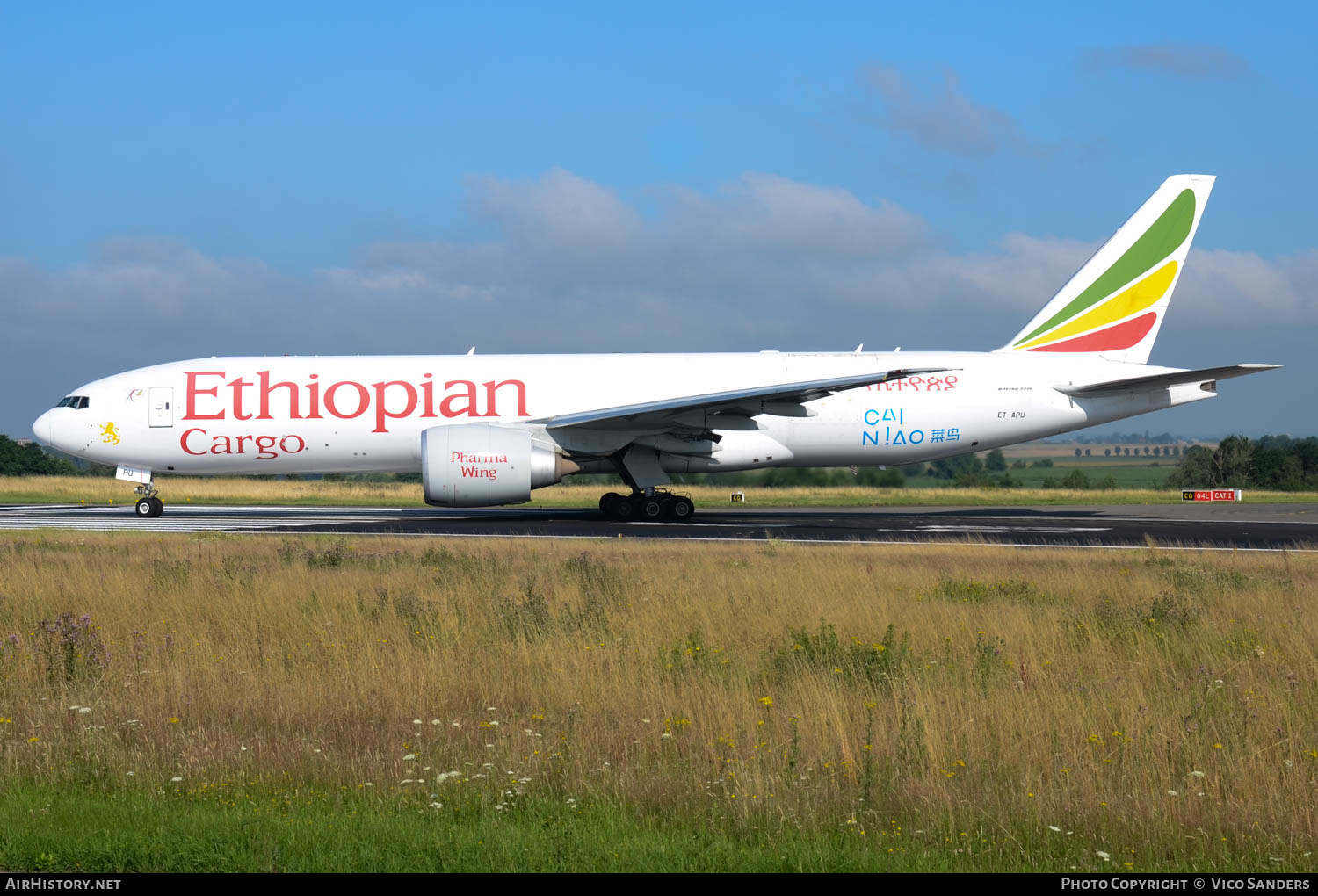 Aircraft Photo of ET-APU | Boeing 777-F6N | Ethiopian Airlines Cargo | AirHistory.net #642008