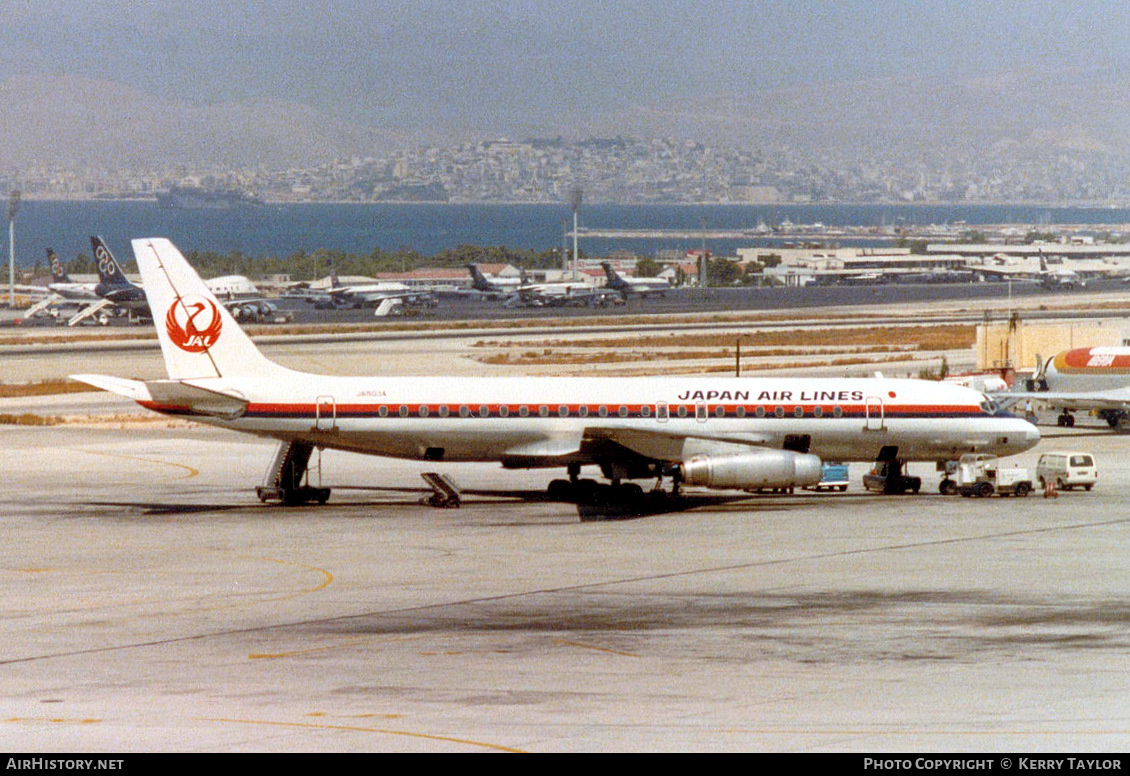 Aircraft Photo of JA8034 | McDonnell Douglas DC-8-62 | Japan Air Lines - JAL | AirHistory.net #642015