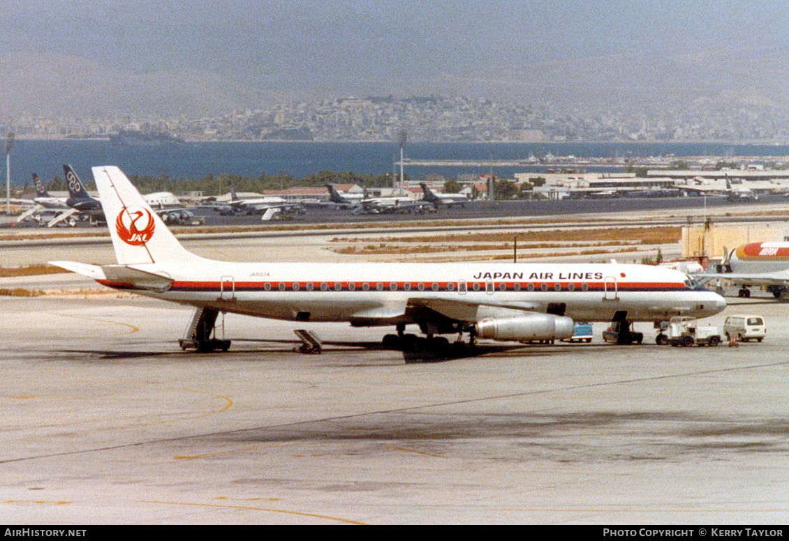 Aircraft Photo of JA8034 | McDonnell Douglas DC-8-62 | Japan Air Lines - JAL | AirHistory.net #642015