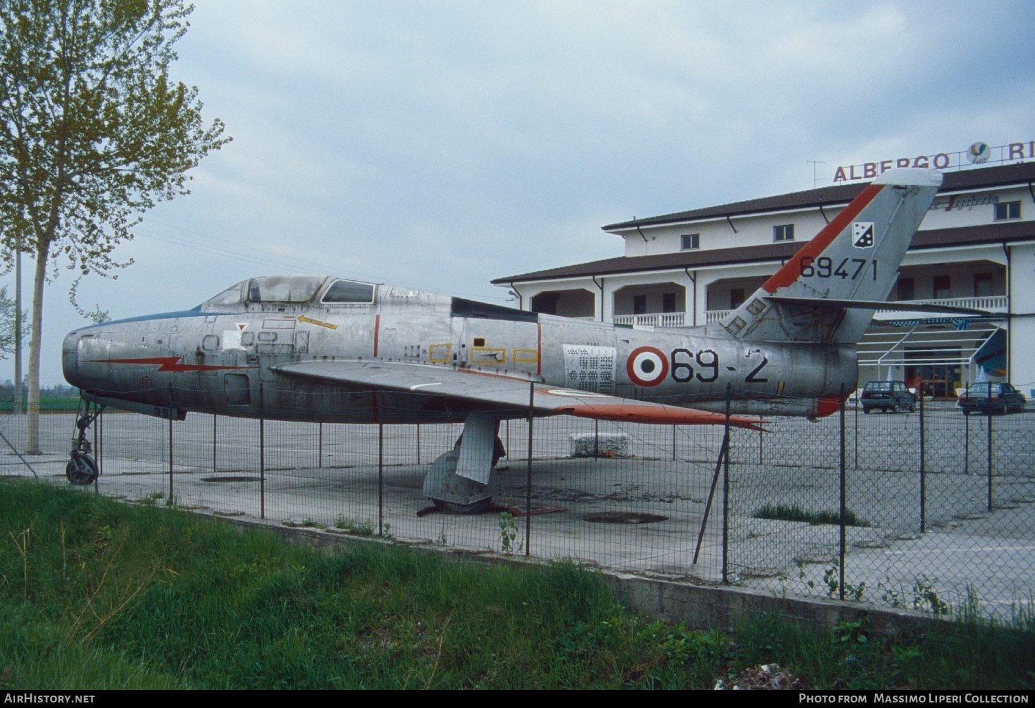 Aircraft Photo of MM56-9471 / 69471 | Republic F-84F Thunderstreak | Italy - Air Force | AirHistory.net #642018