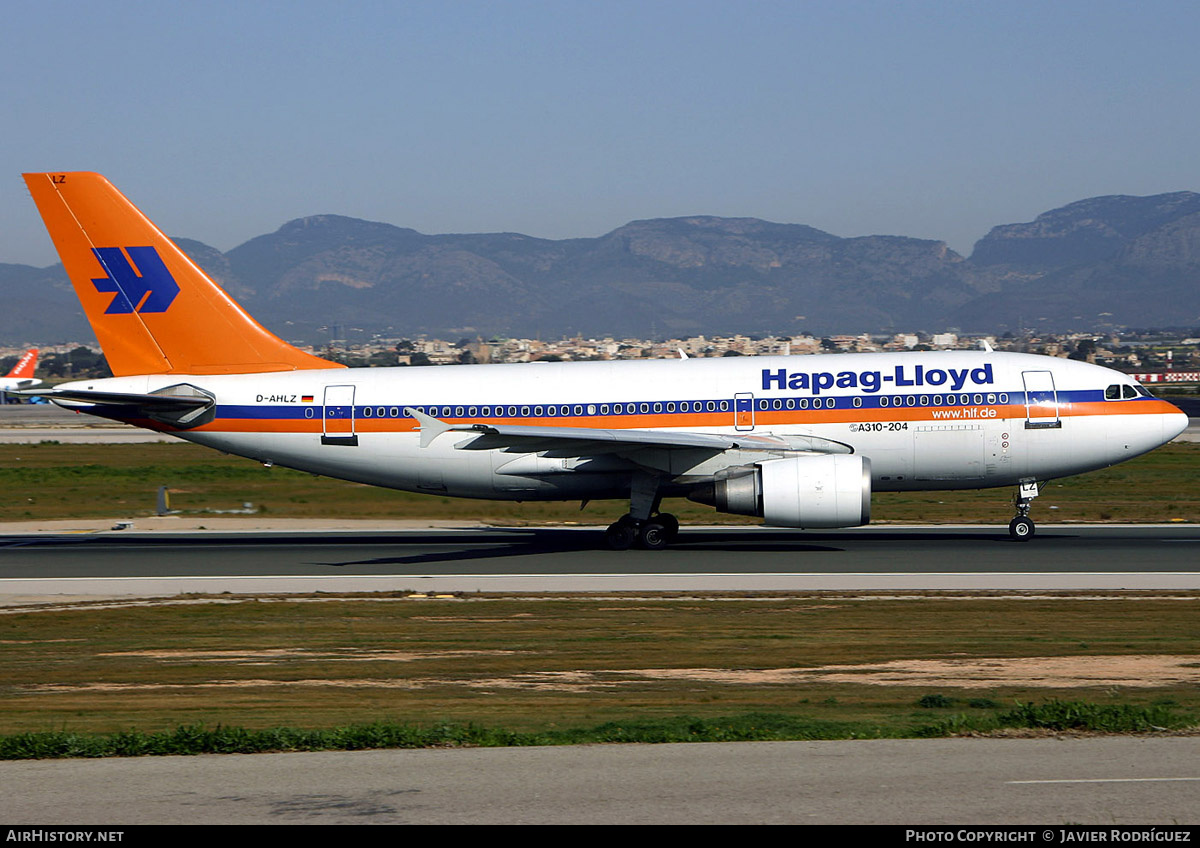 Aircraft Photo of D-AHLZ | Airbus A310-204 | Hapag-Lloyd | AirHistory.net #642028