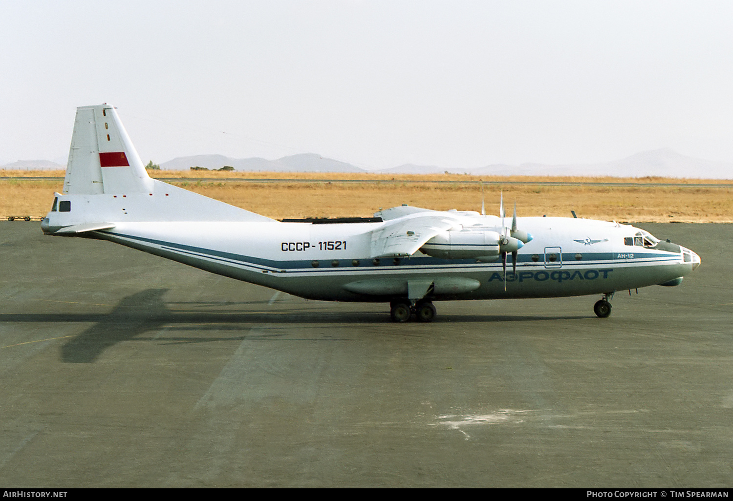 Aircraft Photo of CCCP-11521 | Antonov An-12BP | Aeroflot | AirHistory.net #642030