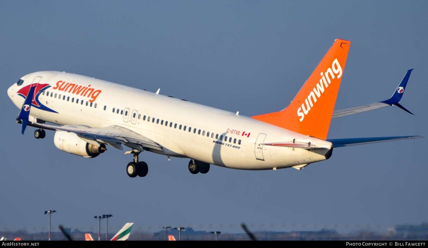 Aircraft Photo of C-GTVS | Boeing 737-86N | Sunwing Airlines | AirHistory.net #642038