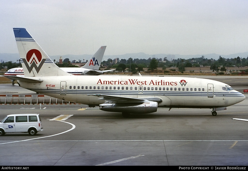 Aircraft Photo of N145AW | Boeing 737-2A6 | America West Airlines | AirHistory.net #642052