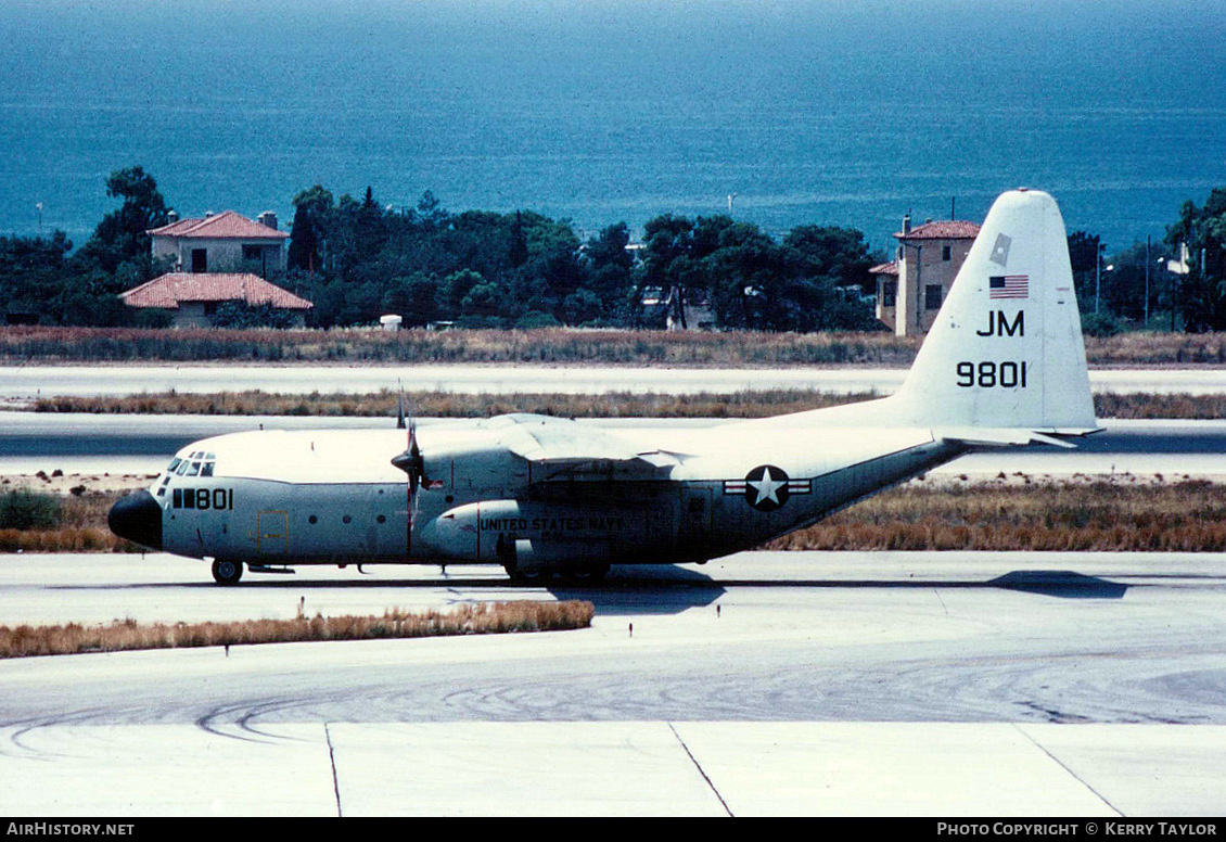 Aircraft Photo of 149801 / 9801 | Lockheed C-130F Hercules | USA - Navy | AirHistory.net #642072