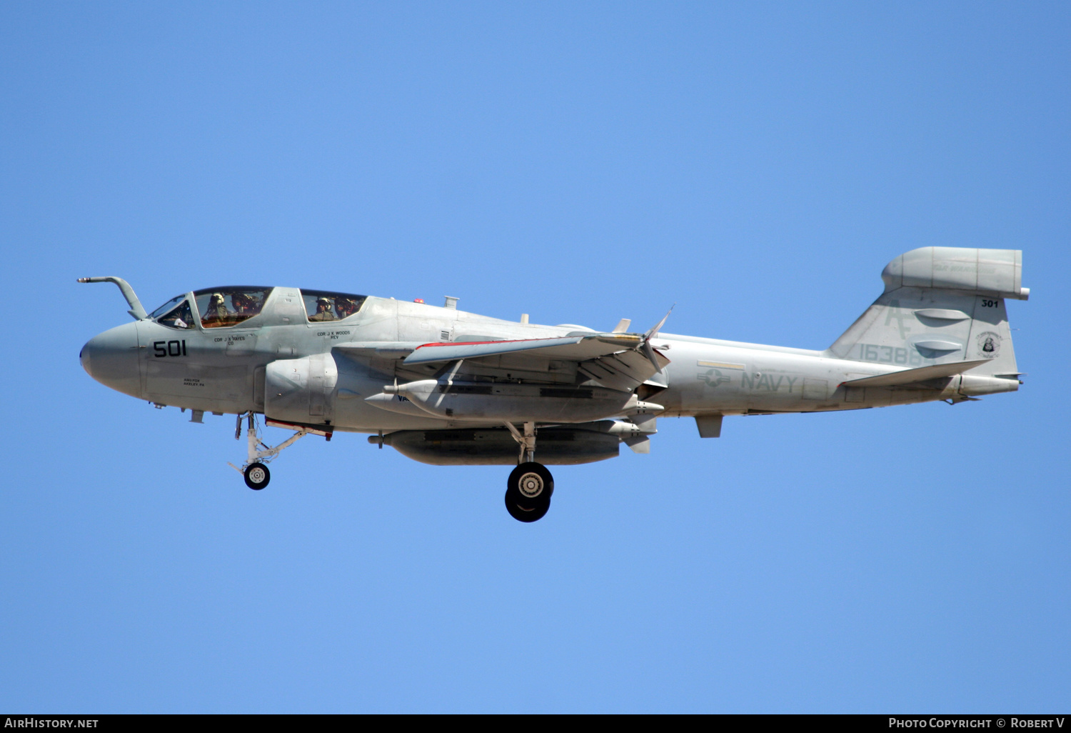 Aircraft Photo of 163884 | Grumman EA-6B Prowler (G-128) | USA - Navy | AirHistory.net #642087