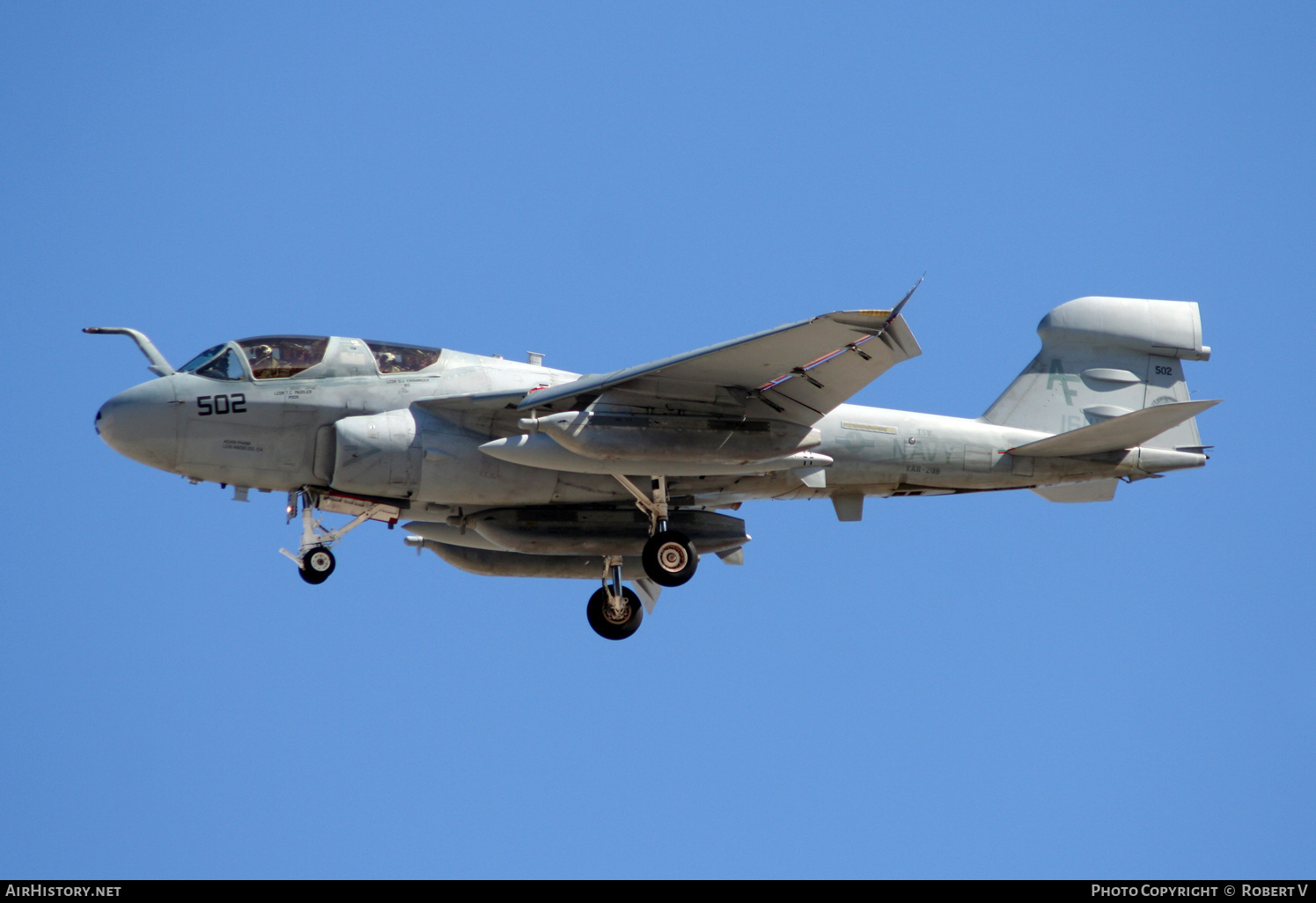 Aircraft Photo of 161118 | Grumman EA-6B Prowler (G-128) | USA - Navy | AirHistory.net #642110