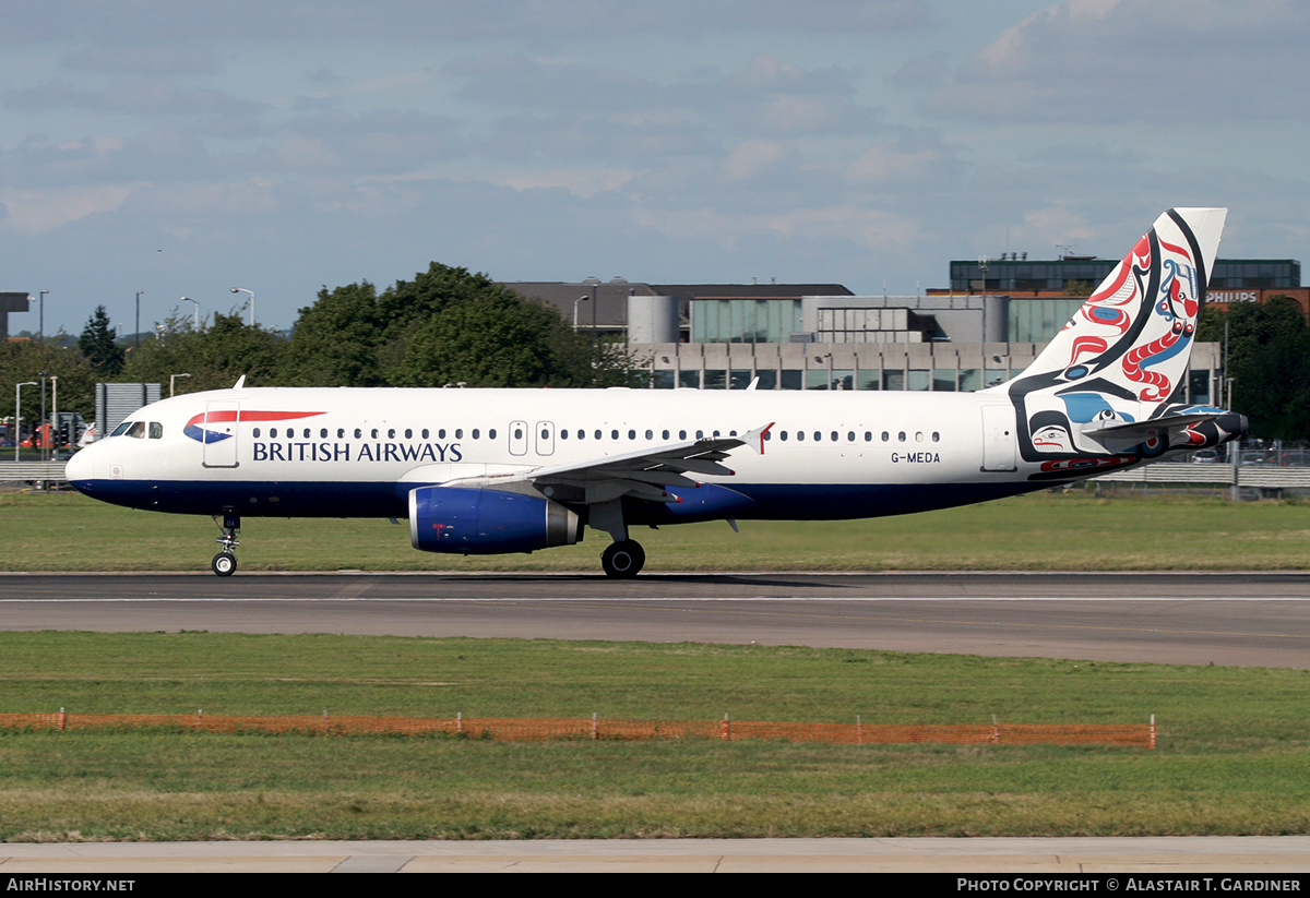 Aircraft Photo of G-MEDA | Airbus A320-231 | British Airways | AirHistory.net #642133