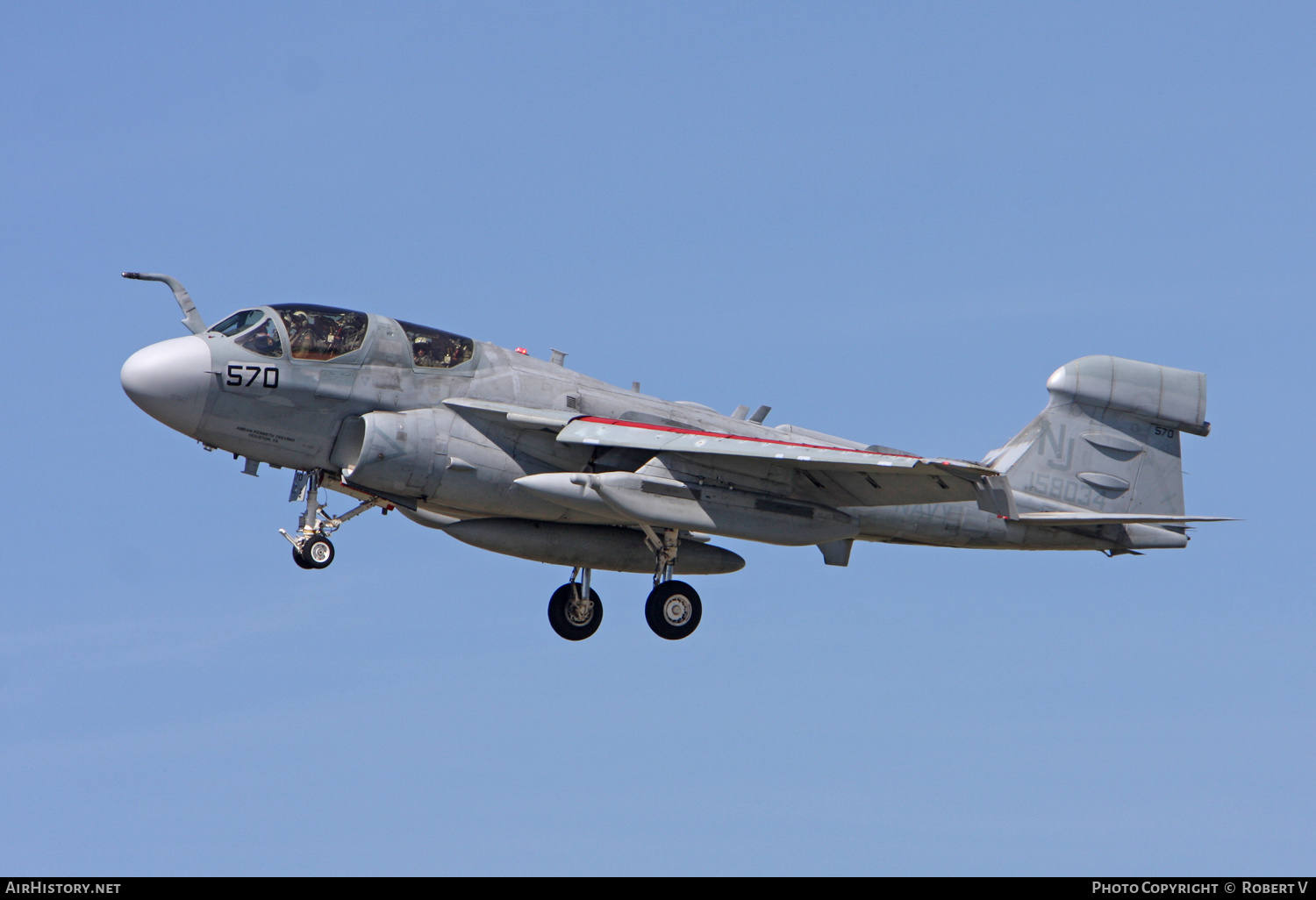 Aircraft Photo of 158034 | Grumman EA-6B Prowler (G-128) | USA - Navy | AirHistory.net #642134