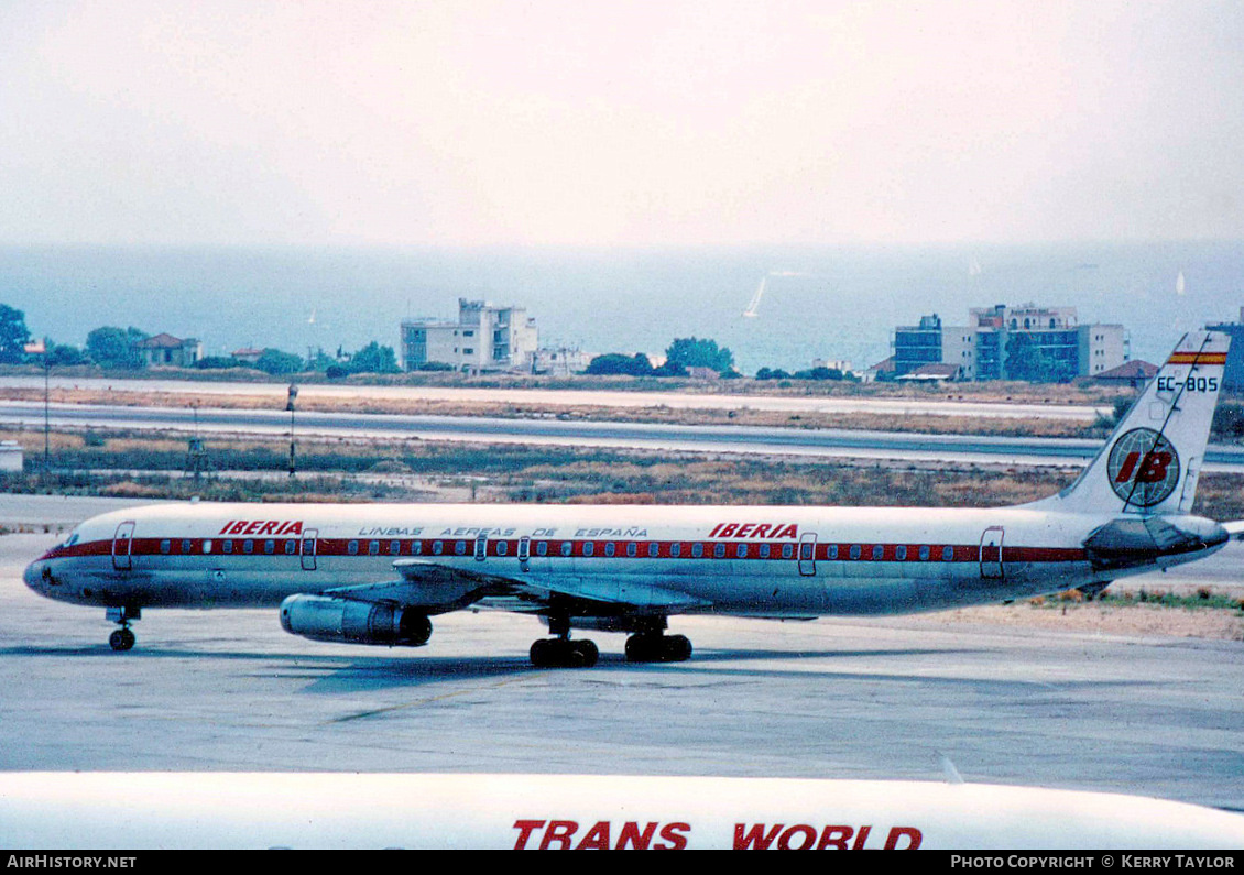 Aircraft Photo of EC-BQS | McDonnell Douglas DC-8-63 | Iberia | AirHistory.net #642170