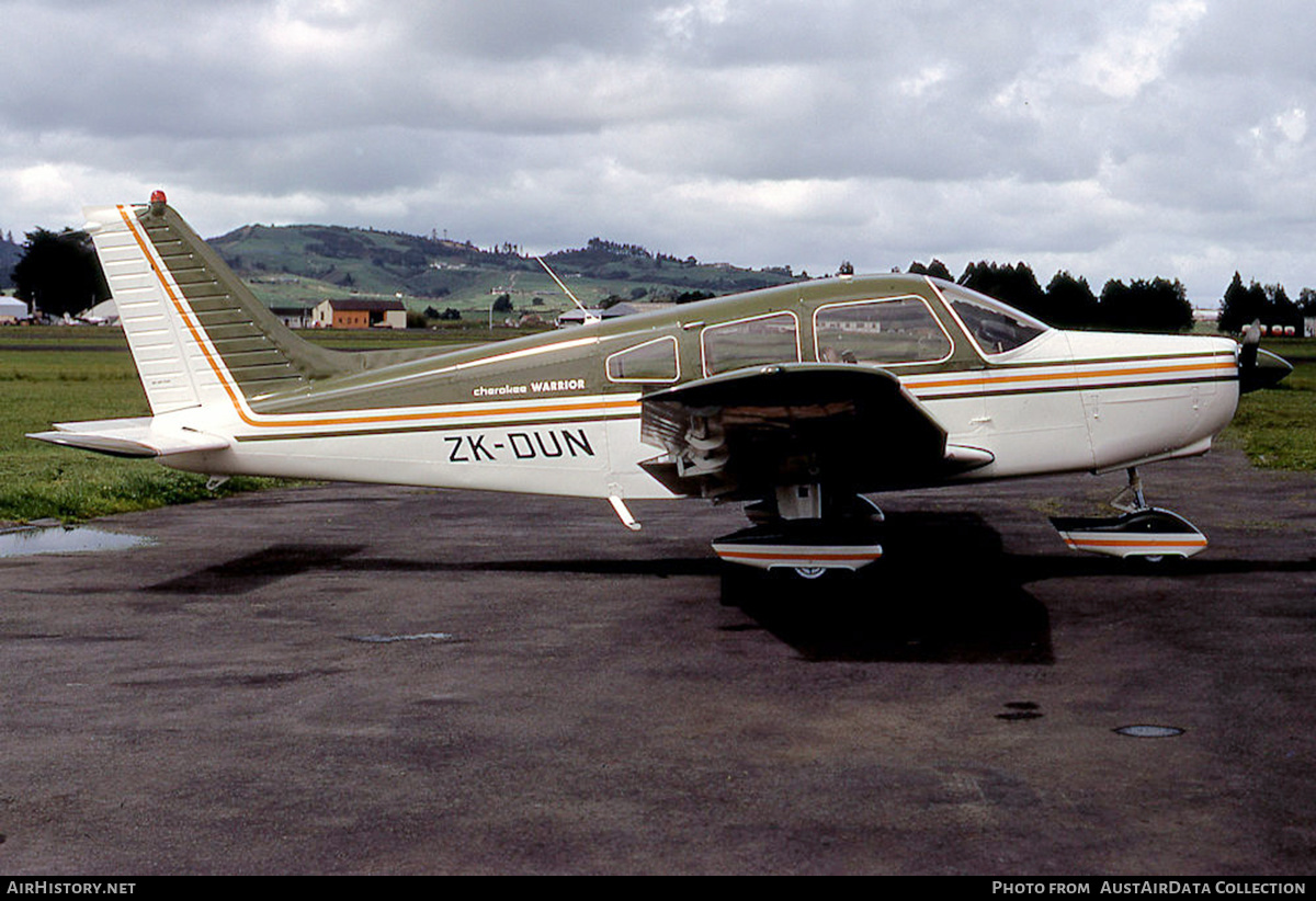 Aircraft Photo of ZK-DUN | Piper PA-28-151 Cherokee Warrior | AirHistory.net #642181