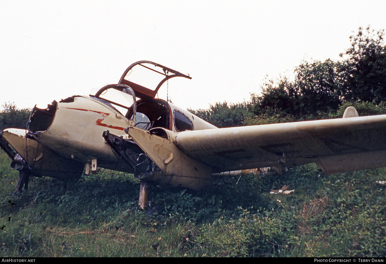 Aircraft Photo of HB-EEA | Miles M.65 Gemini 1A | AirHistory.net #642184