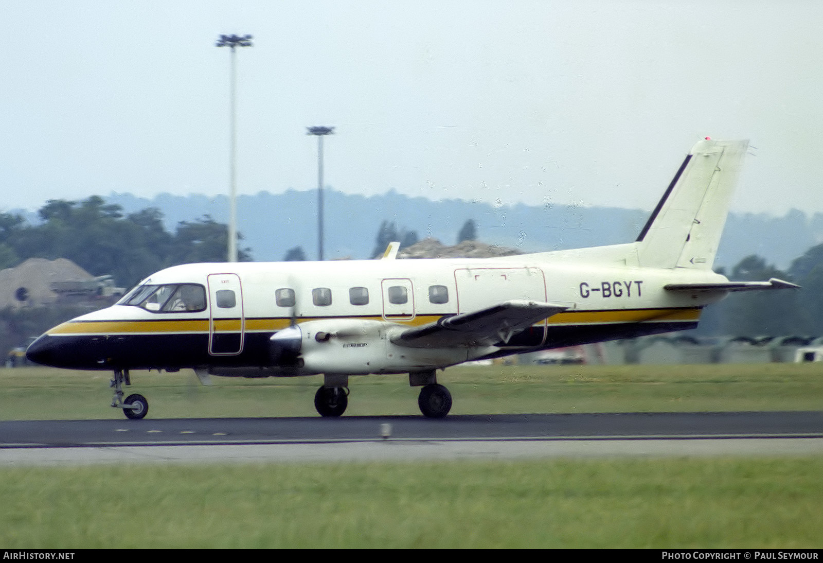 Aircraft Photo of G-BGYT | Embraer EMB-110P1 Bandeirante | Air Anglia | AirHistory.net #642212