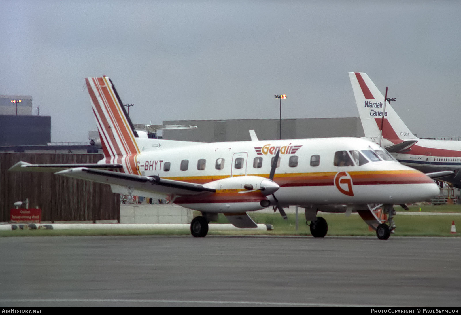 Aircraft Photo of G-BHYT | Embraer EMB-110P1 Bandeirante | Genair | AirHistory.net #642222