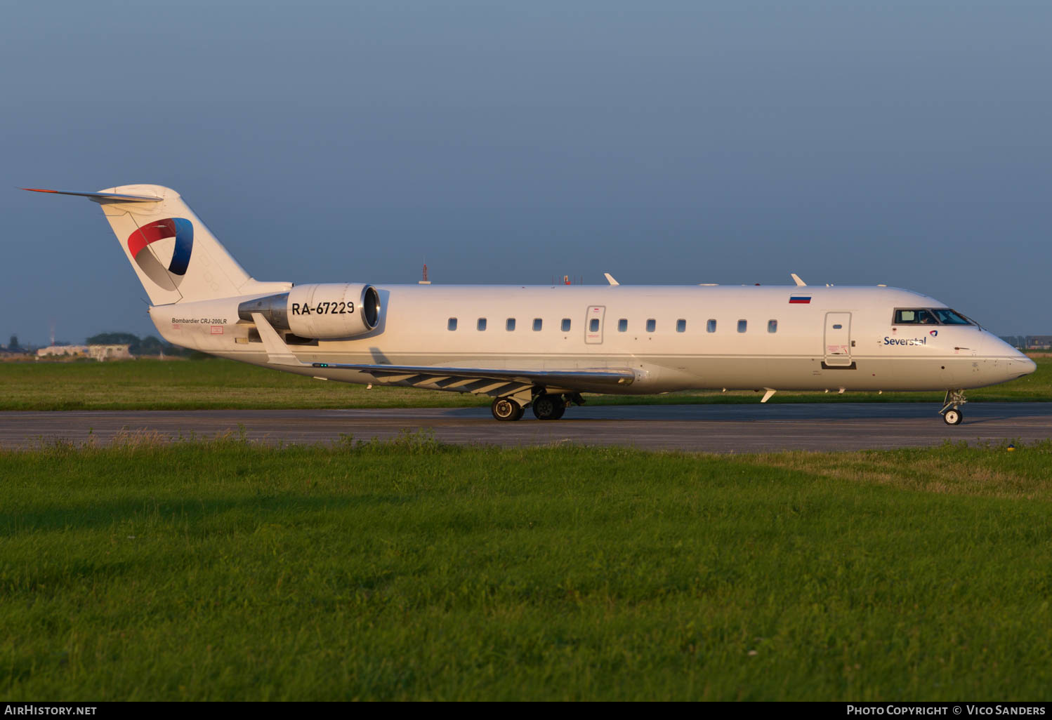 Aircraft Photo of RA-67229 | Bombardier CRJ-200LR (CL-600-2B19) | Severstal Avia | AirHistory.net #642225