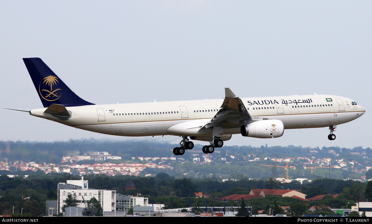 Aircraft Photo of F-WWKH | Airbus A330-343E | Saudia - Saudi Arabian Airlines | AirHistory.net #642227