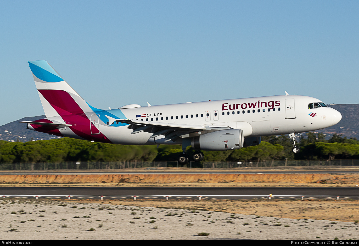 Aircraft Photo of OE-LYX | Airbus A319-132 | Eurowings | AirHistory.net #642236