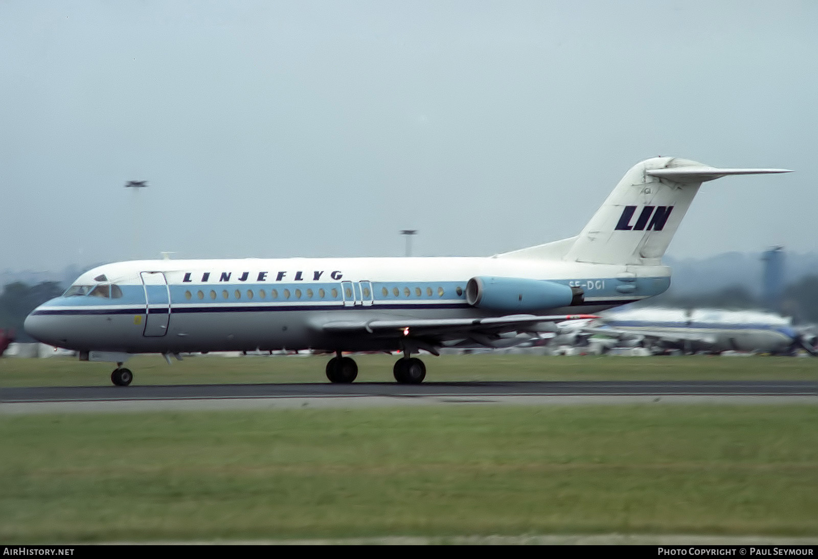 Aircraft Photo of SE-DGI | Fokker F28-4000 Fellowship | Linjeflyg | AirHistory.net #642249