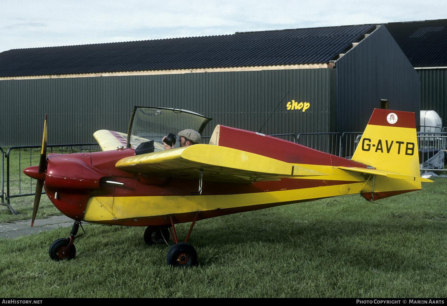 Aircraft Photo of G-AVTB | Tipsy T-66 Nipper RA45 Srs 3 | AirHistory.net #642250