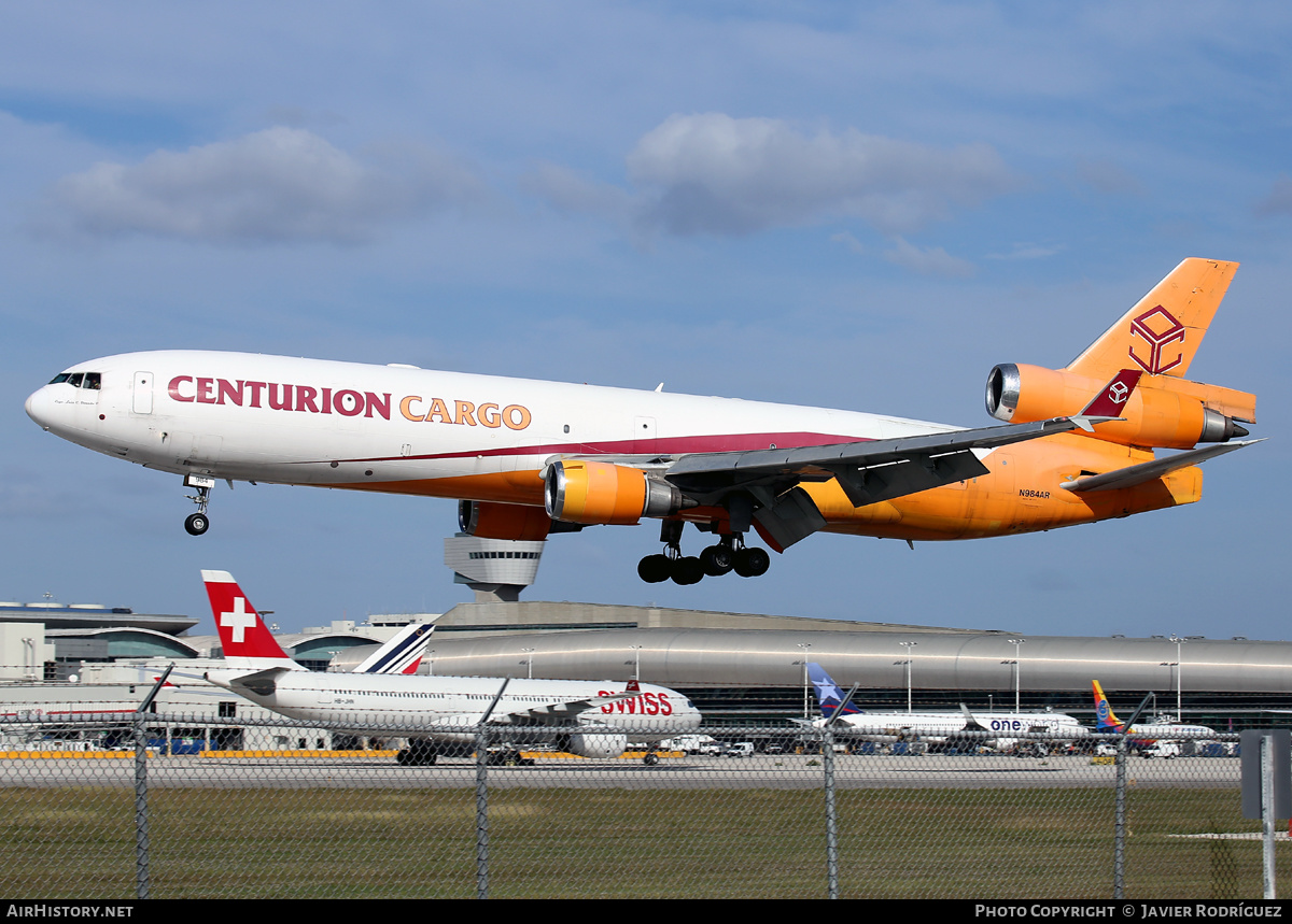 Aircraft Photo of N984AR | McDonnell Douglas MD-11/F | Centurion Cargo | AirHistory.net #642253