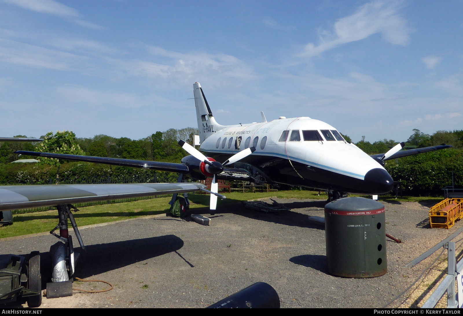 Aircraft Photo of G-RAVL | Handley Page HP-137 Jetstream 200 | Cranfield College of Aeronautics | AirHistory.net #642277