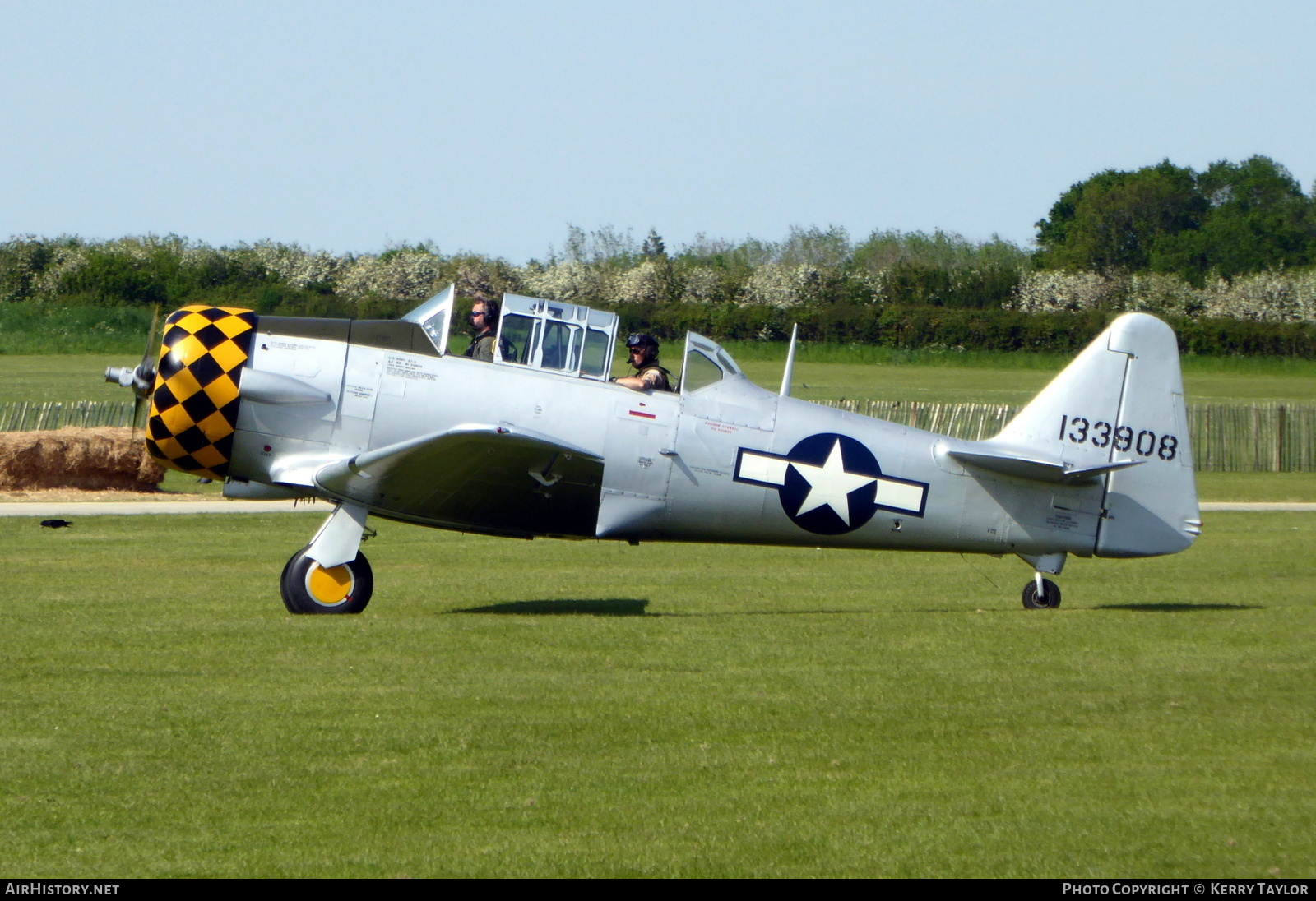 Aircraft Photo of G-BGOR / 133908 | North American AT-6D Harvard III | USA - Air Force | AirHistory.net #642280