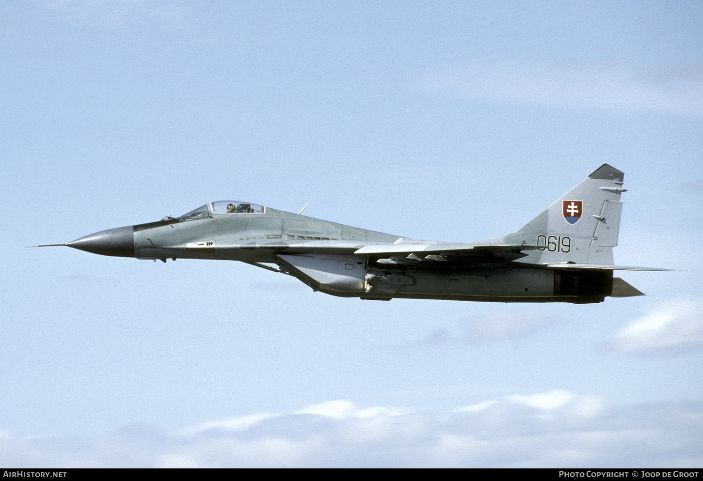 Aircraft Photo of 0619 | Mikoyan-Gurevich MiG-29A (9-12A) | Slovakia - Air Force | AirHistory.net #642291