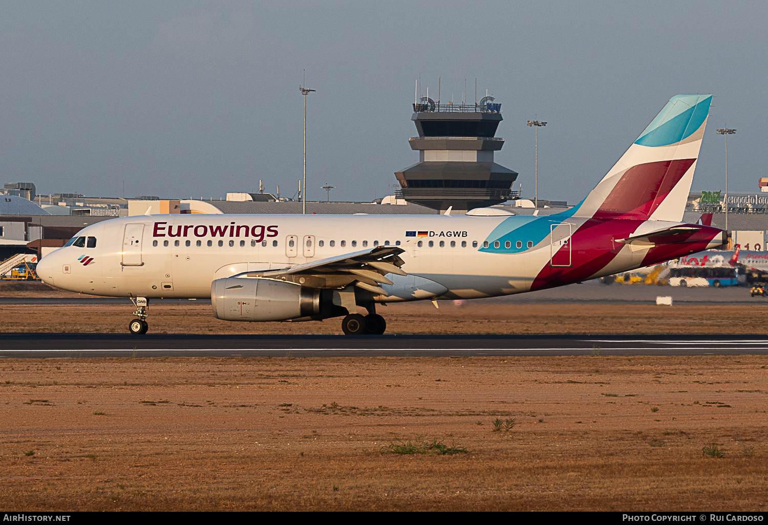 Aircraft Photo of D-AGWB | Airbus A319-132 | Eurowings | AirHistory.net #642316