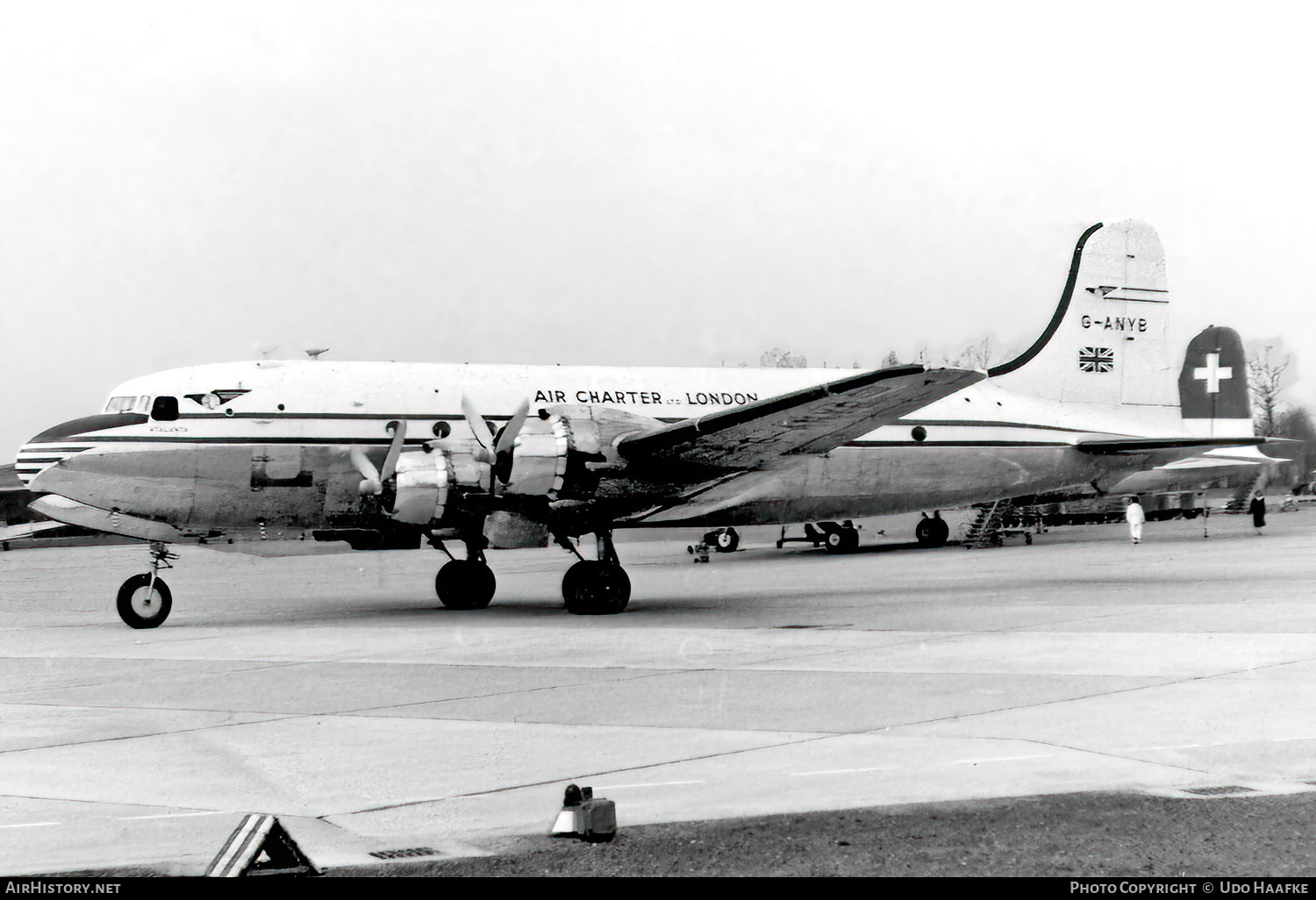 Aircraft Photo of G-ANYB | Douglas C-54B Skymaster | Air Charter | AirHistory.net #642319