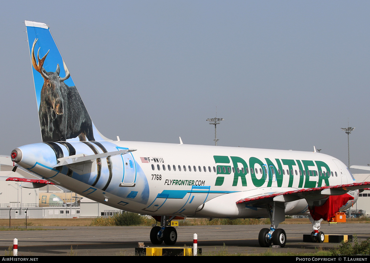 Aircraft Photo of F-WWIU | Airbus A320-251N | Frontier Airlines | AirHistory.net #642323