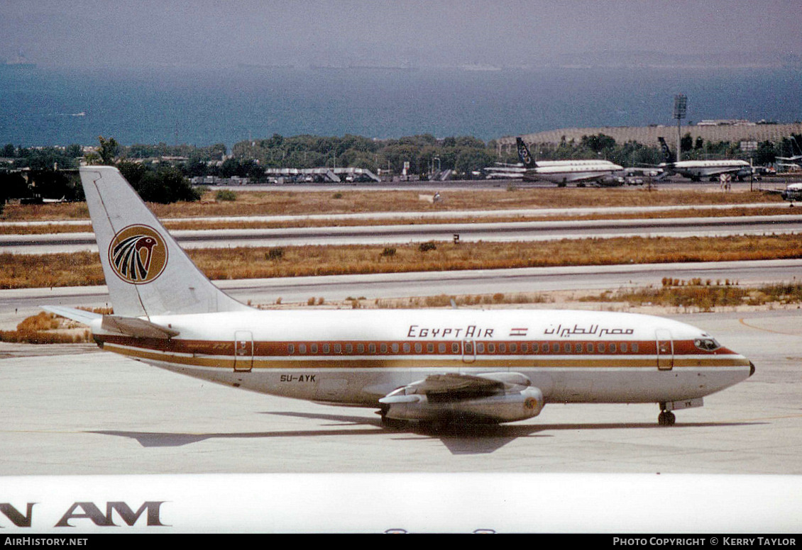 Aircraft Photo of SU-AYK | Boeing 737-266/Adv | EgyptAir | AirHistory.net #642328