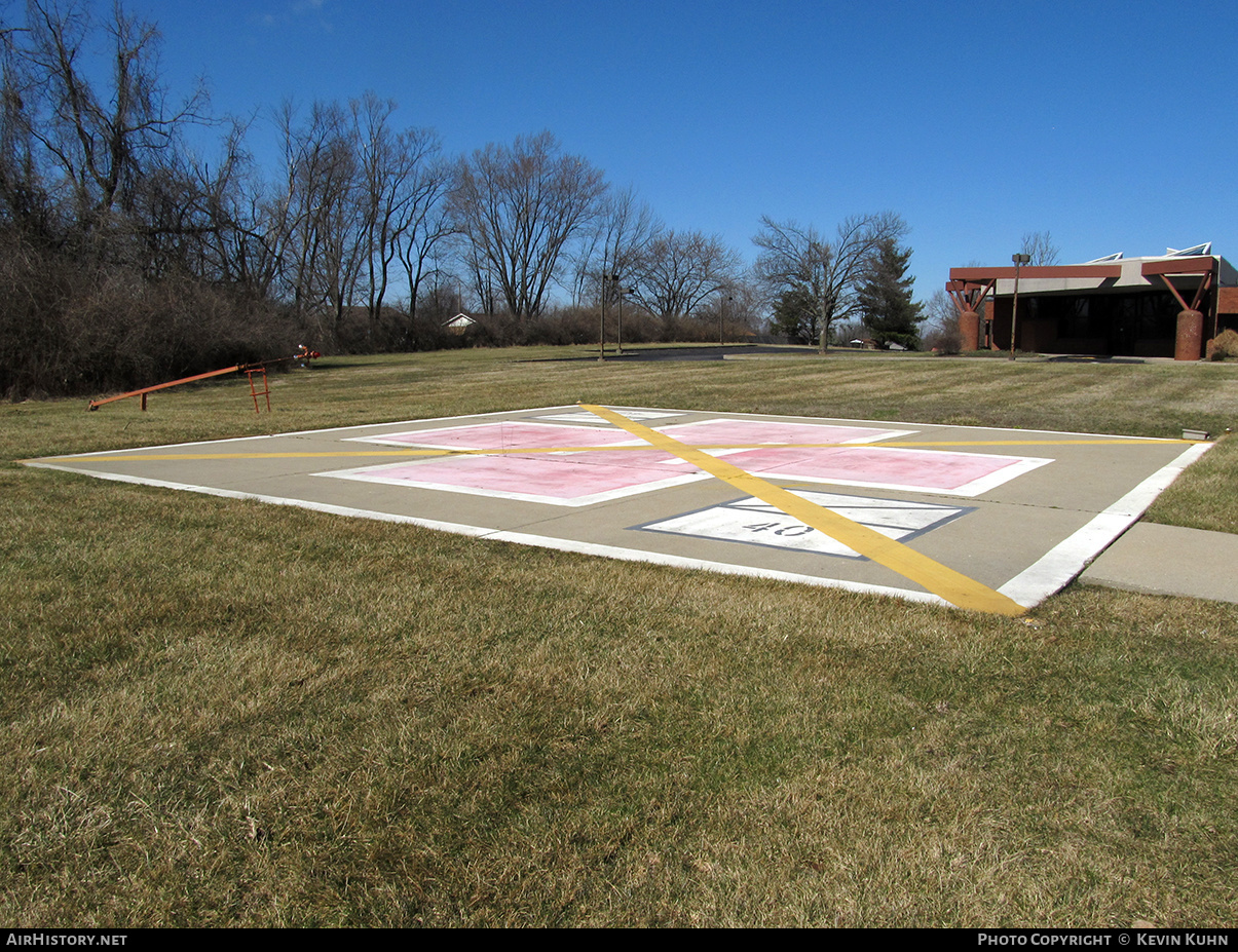 Airport photo of Cincinnati - Mercy Health Mount Airy Hospital Heliport (closed) in Ohio, United States | AirHistory.net #642331