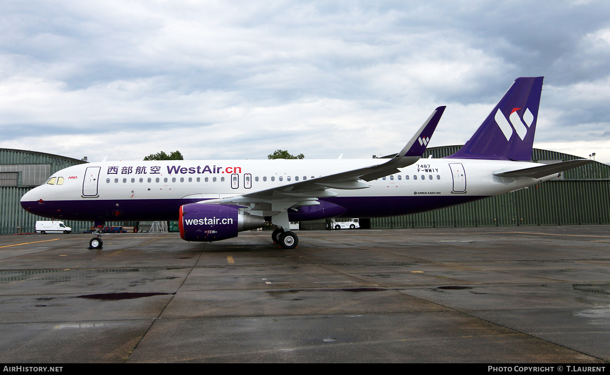 Aircraft Photo of F-WWIY | Airbus A320-214 | West Air | AirHistory.net #642332
