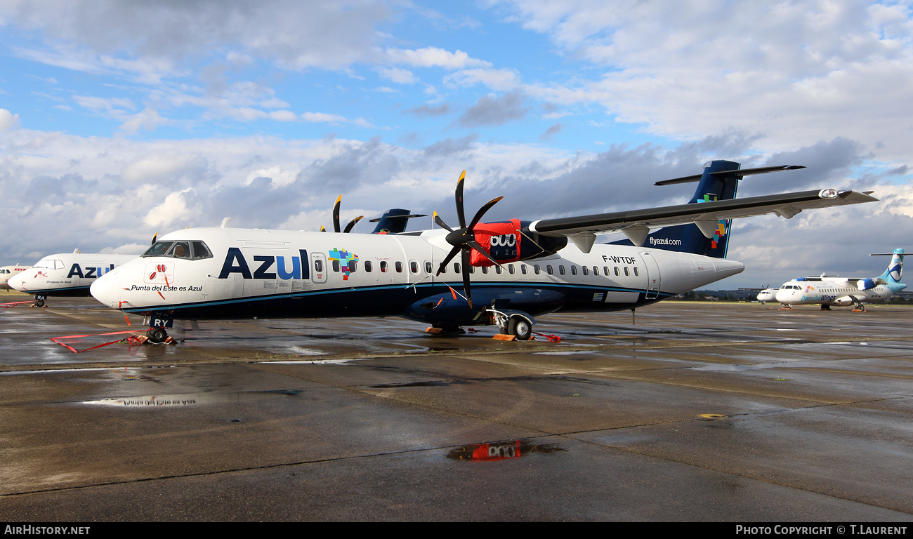 Aircraft Photo of F-WTDF | ATR ATR-72-600 (ATR-72-212A) | Azul Linhas Aéreas Brasileiras | AirHistory.net #642351