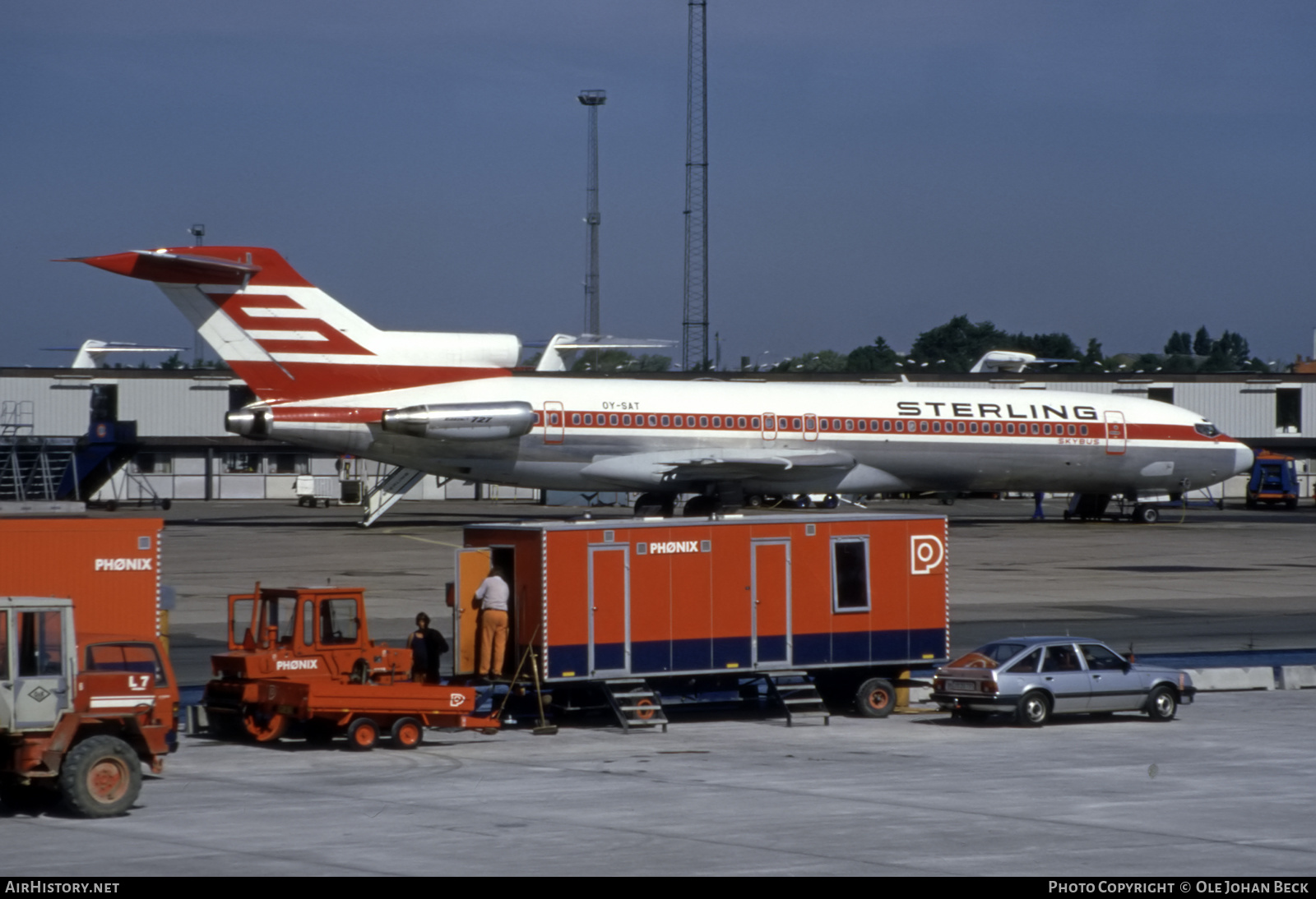 Aircraft Photo of OY-SAT | Boeing 727-2J4/Adv | Sterling Airways | AirHistory.net #642366