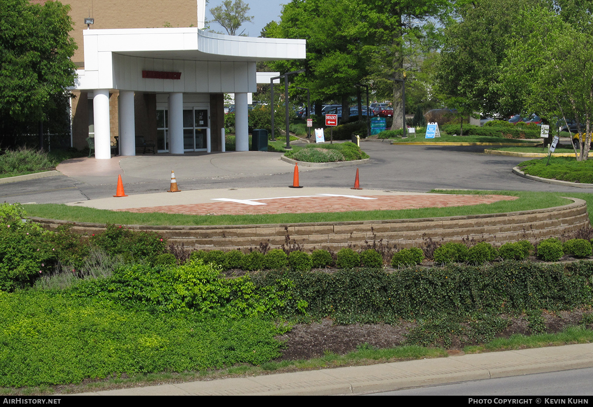 Airport photo of Cincinnati - The Jewish Hospital Heliport (8OA3) in Ohio, United States | AirHistory.net #642368