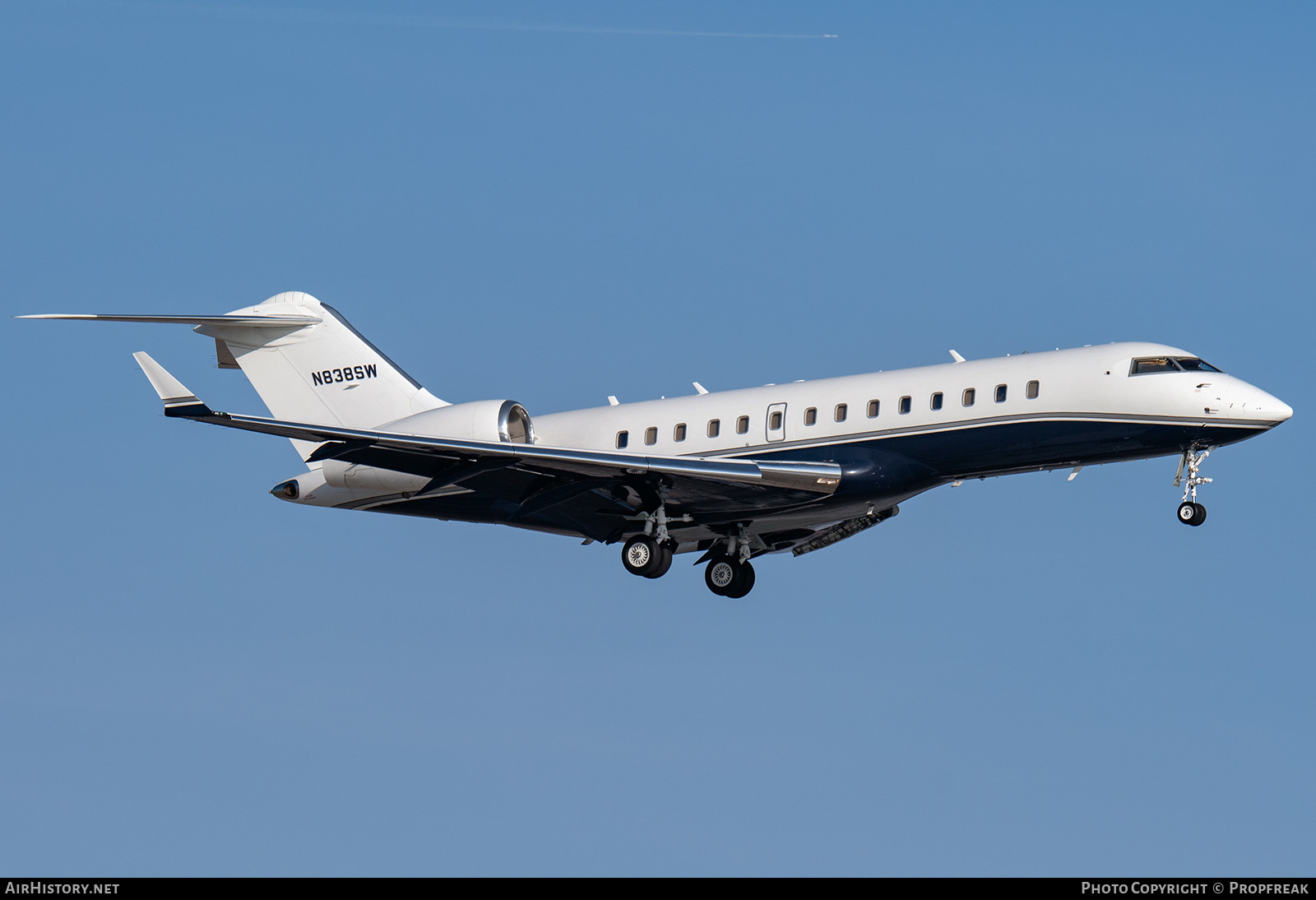 Aircraft Photo of N838SW | Bombardier Global Express (BD-700-1A10) | AirHistory.net #642377