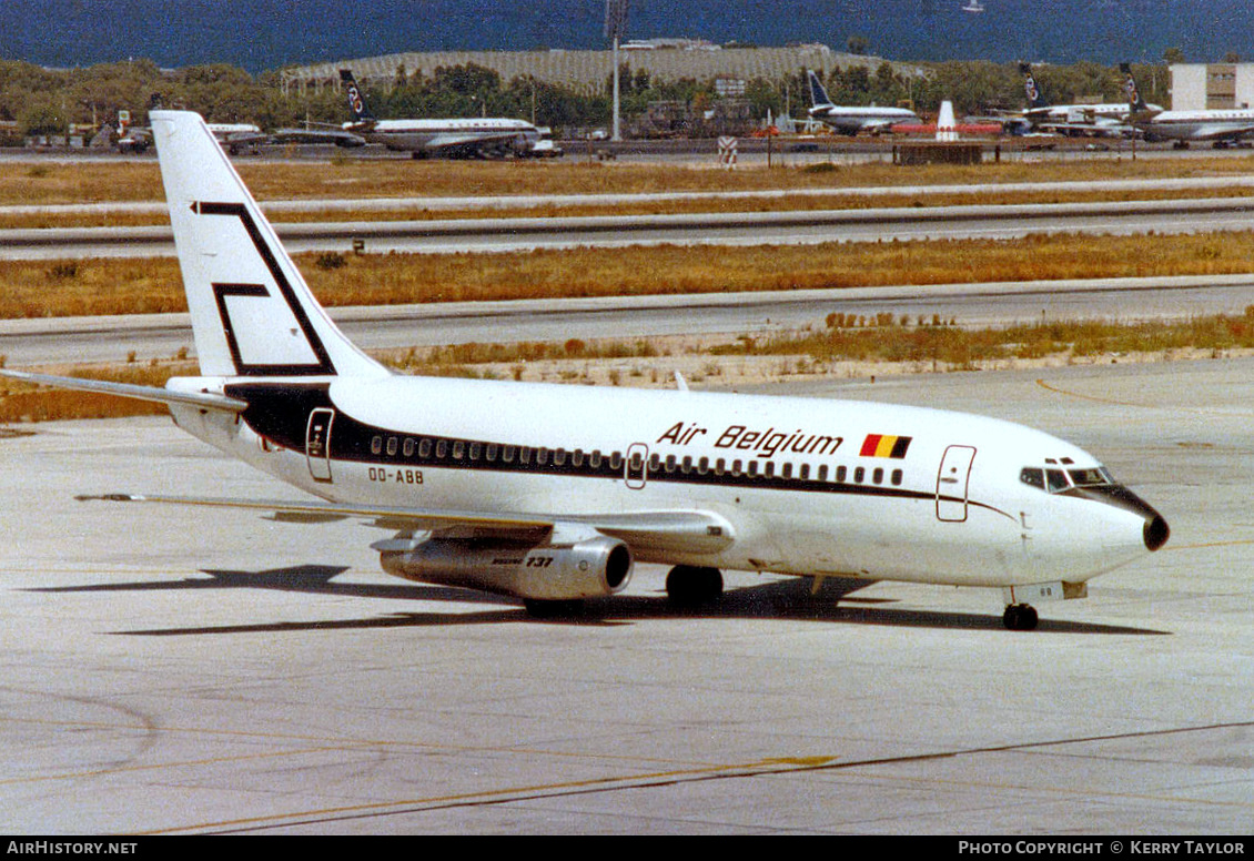 Aircraft Photo of OO-ABB | Boeing 737-2P6/Adv | Air Belgium | AirHistory.net #642388